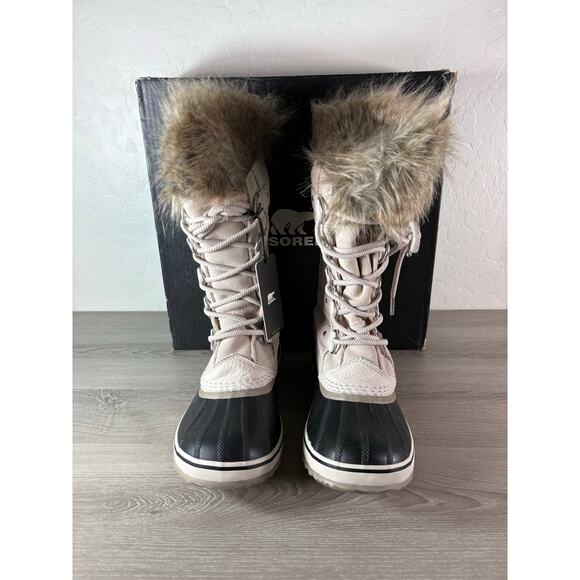 Sorel Joan of Arc Waterproof Fawn- Taupe Women's Snow/ Winter Boots Size 9 EU 40 - Picture 3 of 6